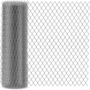 Photo of galvanized chain link fence in Dallas Forth Worth, Texas