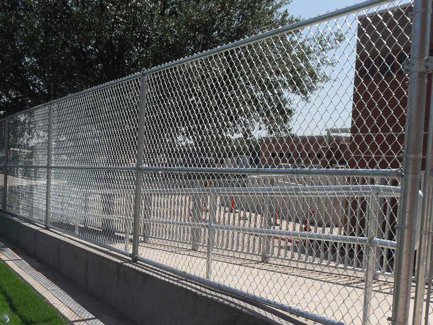 Photo of chain link fence in Dallas Forth Worth, TX