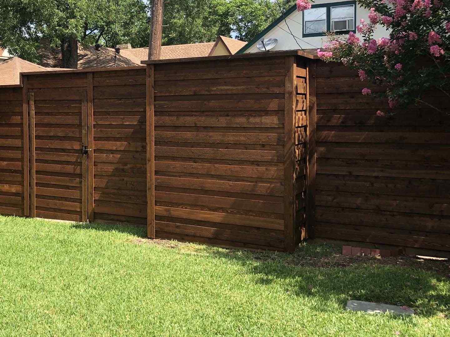 Photo of a North Dallas Fort Worth wood fence
