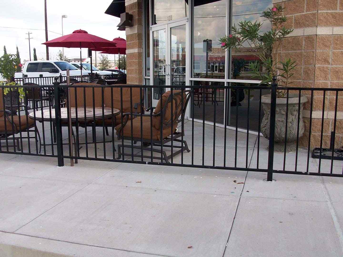 Commercial Aluminum Fence - North DFW Area