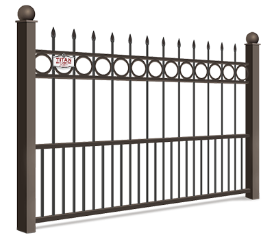 key features of Ornamental Iron fencing in North DFW Area