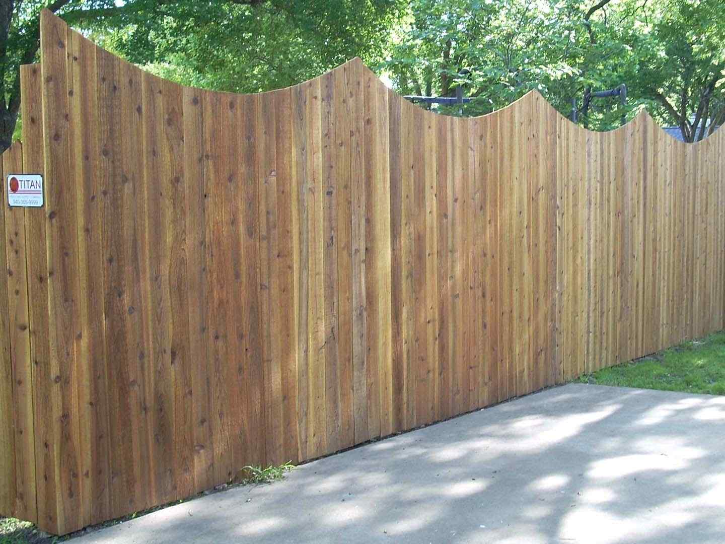 Wood Decorative Fencing in North DFW Area