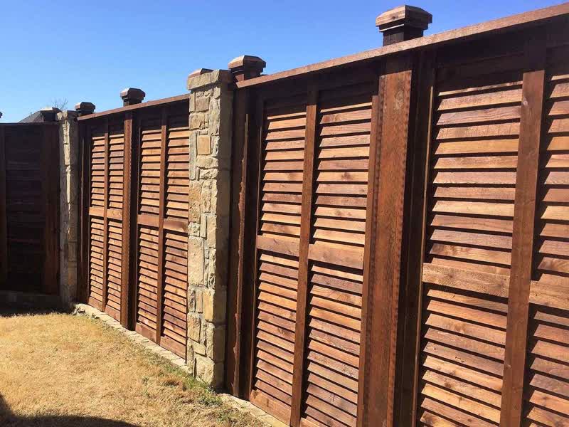 Privacy Fence Example in Frisco Texas
