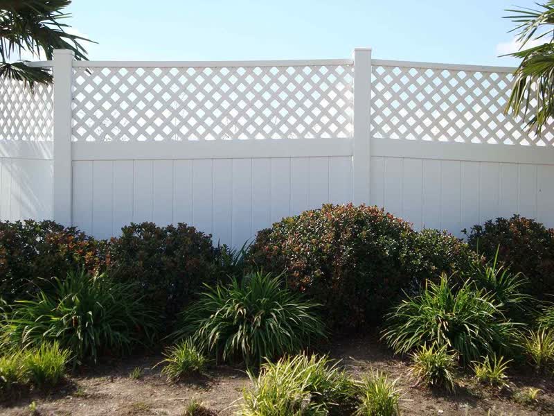 Decorative Fence Example in Irving Texas