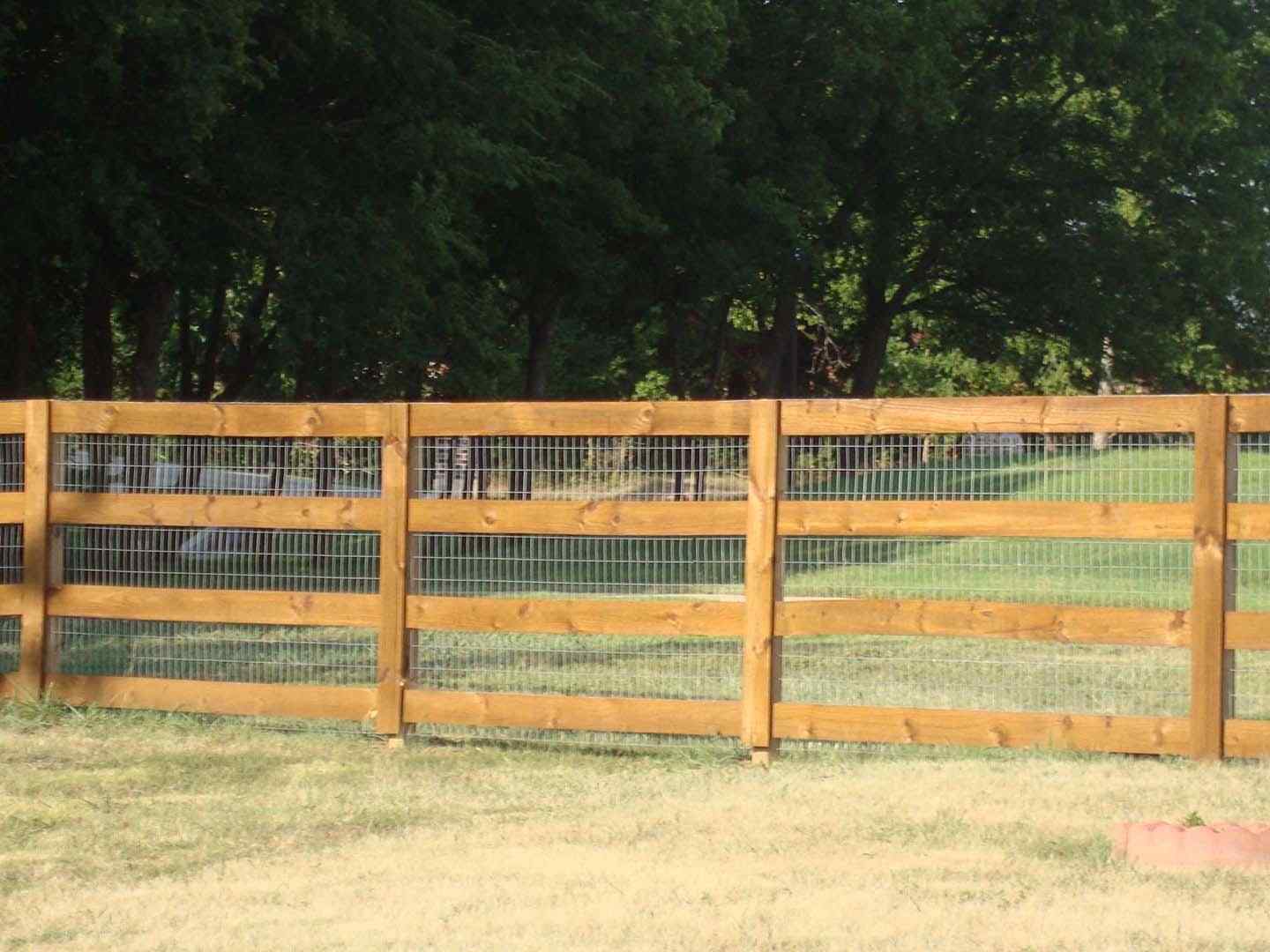 ranch rail fence Lucas Texas