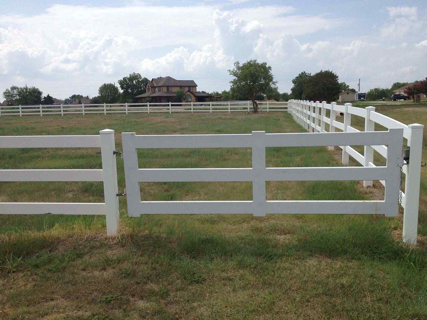 Prosper Texas Fence Project Photo