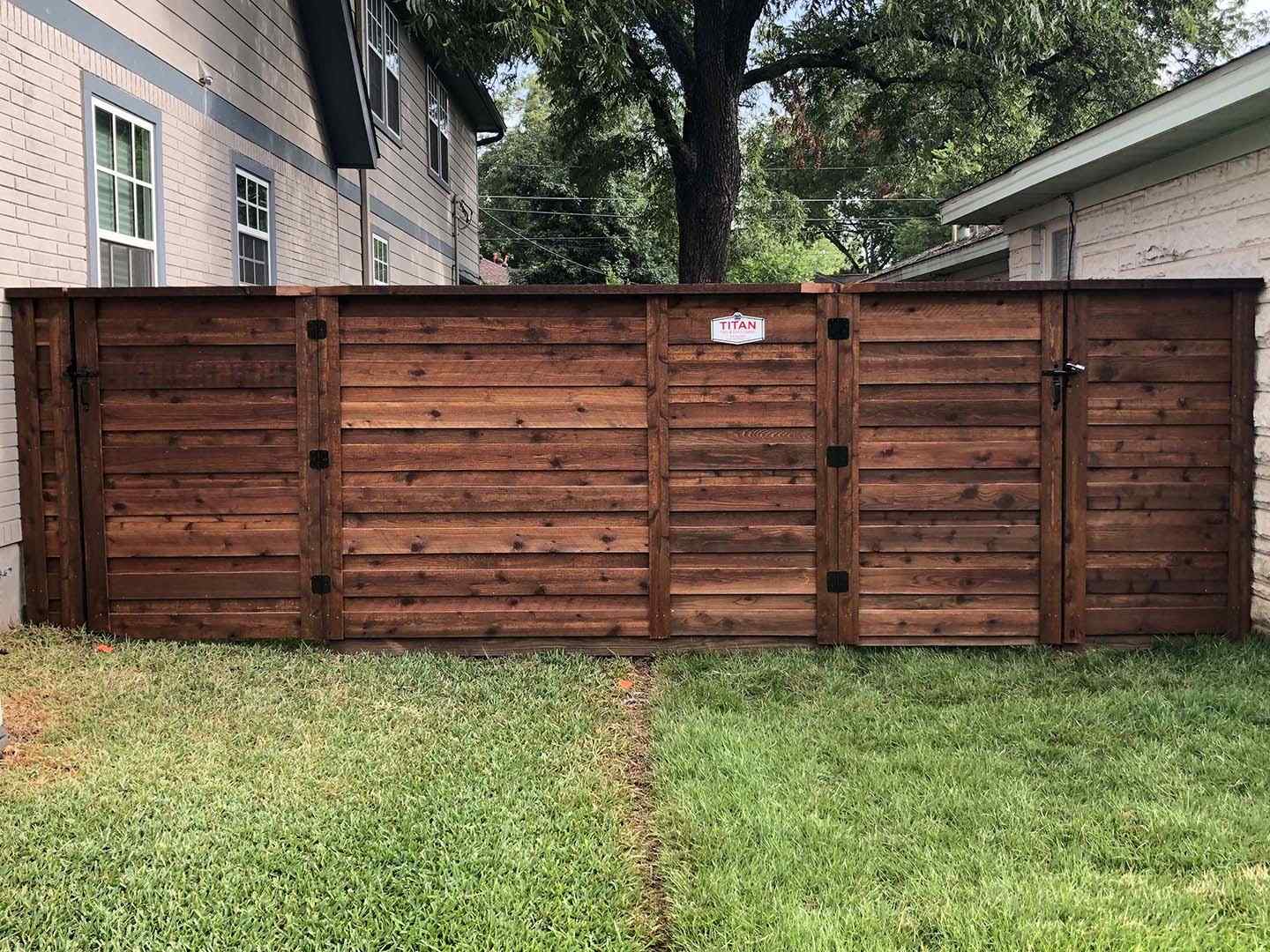 Prosper Texas wood privacy fencing